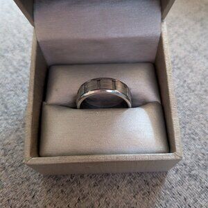Men's Cobalt Chrome Ring; 10.5